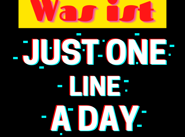 Was ist One Line A Day